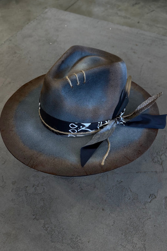 Decortive Dark Grey Fedora Hat