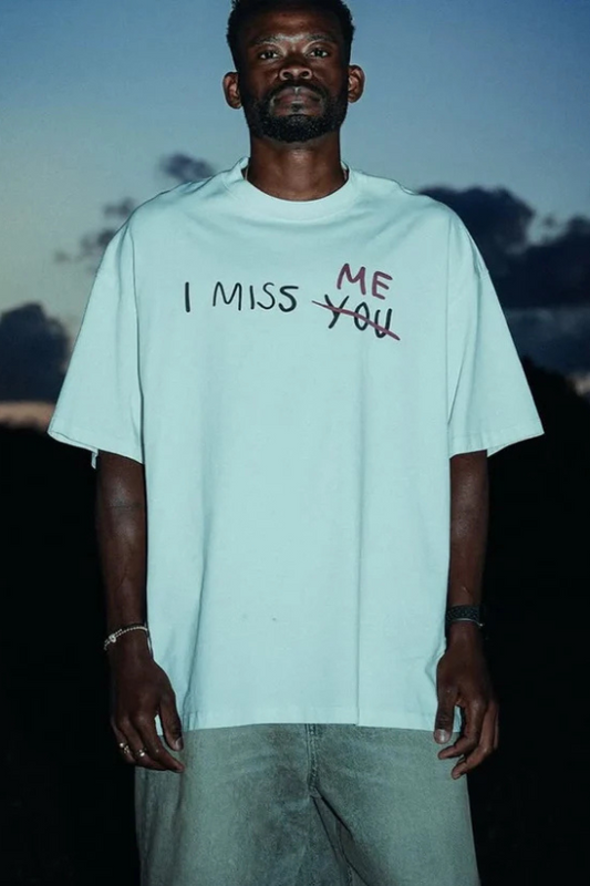 I Miss White Oversized T Shirt