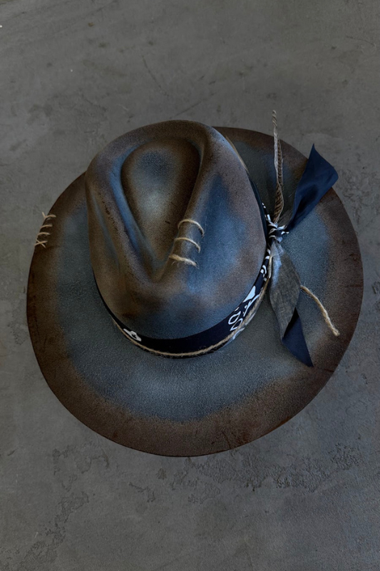 Decortive Dark Grey Fedora Hat