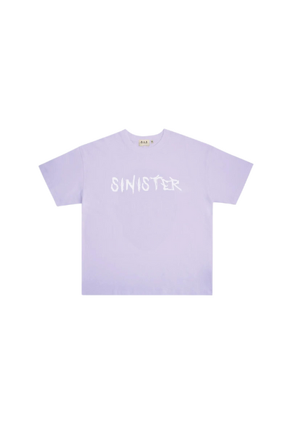 Sin Purple Oversized T Shirt