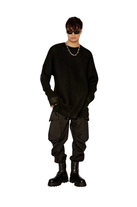 Classic Oversized Black Pants