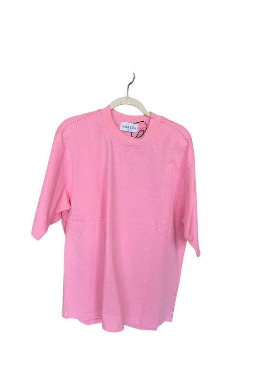 Pink Oversized T Shirt